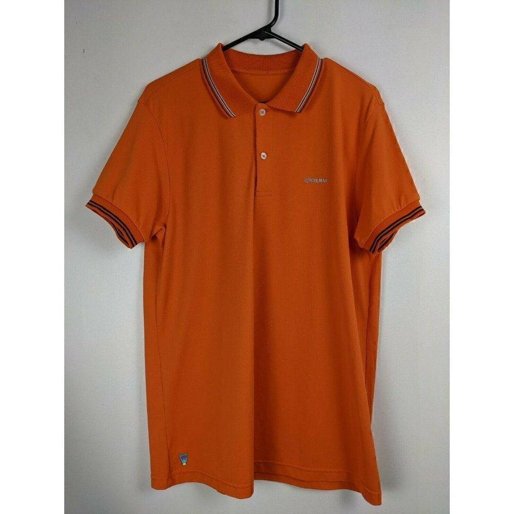 Colmar Golf Shirt Orange polo shirt sleeves size Medium
